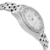 View Of Opposite Crown Facing Side Of Tissot T072.207.11.118.00 Stainless Steel Watch Display Model Condition