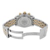 Back View Of {Caseback} Back Case And Open Stainless and Solid Gold Band Of Breitling CB014012/G713-378C Watch Pre Owned Condition