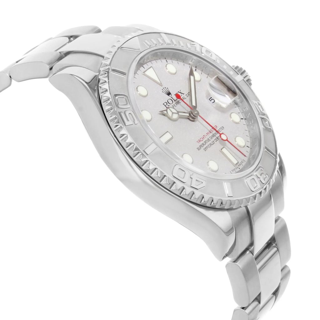 View Of Opposite Crown Facing Side Of Rolex 16622 Stainless Steel Watch Pre Owned Condition