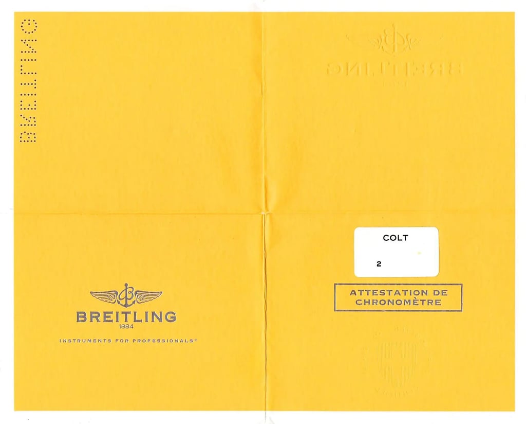  Full View Box And Documents For Breitling M1338810/BF01-109W Without watch In The Image 