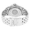 Back View Of {Caseback} Back Case And Closed Stainless Steel Band Of Breitling W7433012/BE08-376A Watch Display Model Condition
