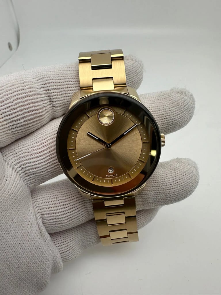 6th image of Movado  Movado Bold Verso  Wristwatch, PreOwned condition