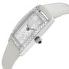 View Of Crown Facing Side Of Vicence N/A White Gold Watch Pre Owned Condition