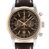 Up Close Front Facing Picture Of Breitling U4131012/Q600-431x Stainless Steel Watch Pre Owned Condition
