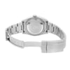 Back View Of Screwback Back Case And Open Stainless Steel Band Of Rolex 116000 Watch Pre Owned Condition