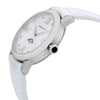 View Of Crown Facing Side Of AEROWATCH 43938-AA03 Stainless Steel Watch Display Model Condition