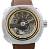 Up Close Front Facing Picture Of SEVENFRIDAY V2/01 Stainless Steel Watch Unworn Condition