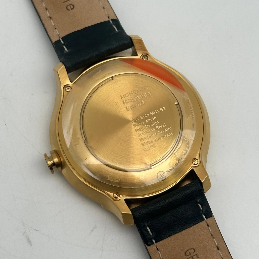 5th image of Mondaine Mondaine Helvetica No1 Light  Wristwatch, NewWithDefects condition