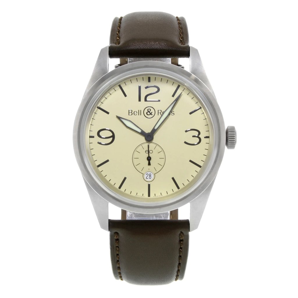 1st image of Bell & Ross BRV123-BEI-ST-SCA Wristwatch, PreOwned condition