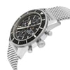 View Of Opposite Crown Facing Side Of Breitling A1332024-B908-144A Stainless Steel Watch Pre Owned Condition