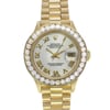 Up Close Front Facing Picture Of Rolex 69178 Gold 18kt Watch Pre Owned Condition