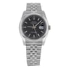 Front Full View Of Rolex 116200 bksj Stainless Steel Watch Pre Owned Condition {Product Condition}