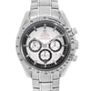 Up Close Front Facing Picture Of OMEGA 3506.31.00 Stainless Steel Watch Pre Owned Condition