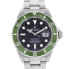 Up Close Front Facing Picture Of Rolex 16610 T Stainless Steel Watch Pre Owned Condition