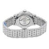 Back View Of Exhibition Back Case And Closed Stainless Steel Band Of Longines L2.321.4.11.6 Watch Unworn Condition