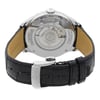 Back View Of Exhibition Back Case And Closed Leather Band Of Baume & Mercier MOA10057 Watch Display Model Condition