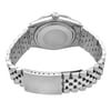 Back View Of Solid Back Case And Closed Stainless Steel Band Of Rolex 16014 Watch Pre Owned Condition