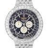 Up Close Front Facing Picture Of Breitling A35350 Stainless Steel Watch Pre Owned Condition
