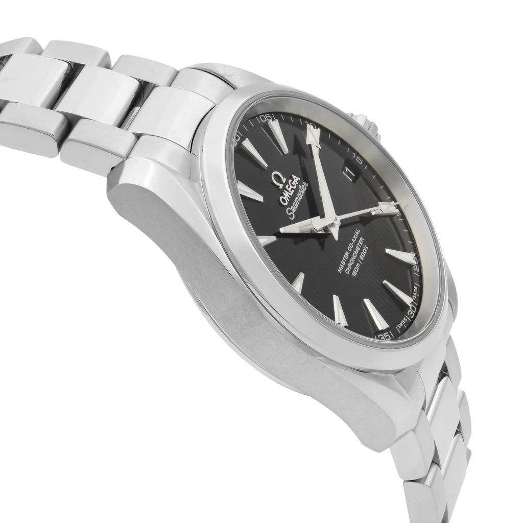 View Of Opposite Crown Facing Side Of OMEGA 231.10.39.21.01.002 Stainless Steel Watch Unworn Condition