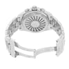Back View Of {Caseback} Back Case And Open Stainless Steel Band Of Breitling A68062 Watch Pre Owned Condition