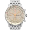 Up Close Front Facing Picture Of Breitling A13324121G1A1 Stainless Steel Watch Display Model Condition