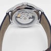 Back View Of Exhibition Back Case And Closed Leather Band Of Tissot T065.430.16.031.00 Watch Pre Owned Condition