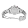 Back View Of {Caseback} Back Case And Open Stainless Steel Band Of TAG Heuer CV7A10.BA0795 Watch Pre Owned Condition