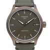 Up Close Front Facing Picture Of Tissot T116.407.37.091.00 Stainless Steel Watch New With Defects Condition