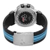 Back View Of Solid Back Case And Closed Rubber,Silicone Band Of Tissot T048.417.27.207.00 Watch Pre Owned Condition