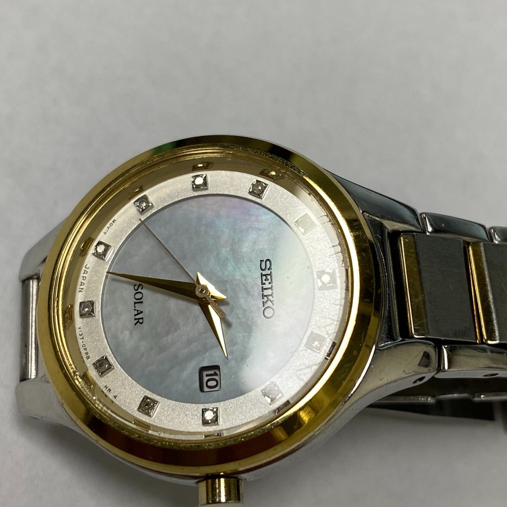 4th image of Seiko Seiko Solar  Wristwatch, PreOwned condition
