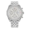 Front Full View Of Breitling A1336313/G680-981A Stainless Steel Watch Display Model Condition {Product Condition}