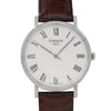 Up Close Front Facing Picture Of Tissot T1094101603300 Stainless Steel Watch Display Model Condition