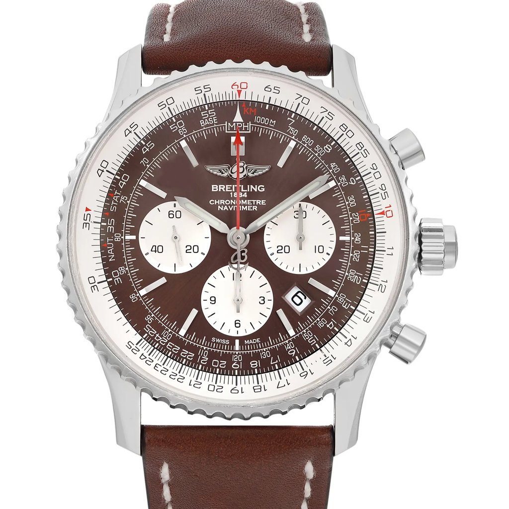 2nd image of Breitling Breitling Navitimer 1 Rattrapante Wristwatch, PreOwned condition