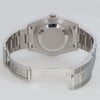 Back View Of Solid Back Case And Open Stainless Steel Band Of Rolex 126300 Watch Pre Owned Condition
