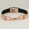 Back View Of Exhibition Back Case And Open Leather Band Of Rolex 5442/5 Watch Pre Owned Condition