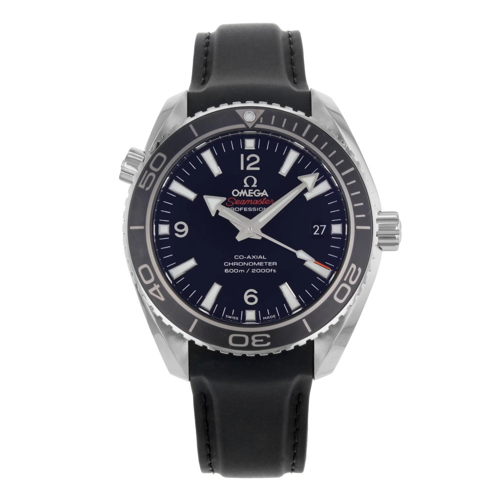 Front Full View Of OMEGA 232.32.42.21.01.003 Stainless Steel Watch New With Defects Condition {Product Condition}
