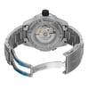 Back View Of Exhibition Back Case And Open Stainless Steel Band Of TAG Heuer WAJ211A.BA0870 Watch Pre Owned Condition