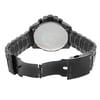 Back View Of Solid Back Case And Open Stainless Steel Band Of Diesel DZ4318 Watch Display Model Condition