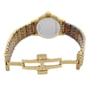 Back View Of Snap Back Case And Open Stainless Steel Band Of Tissot T085.210.33.021.00 Watch Pre Owned Condition