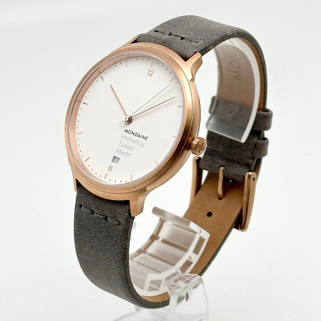 3rd image of Mondaine Mondaine Helvetica No1 Light  Wristwatch, DisplayModel condition