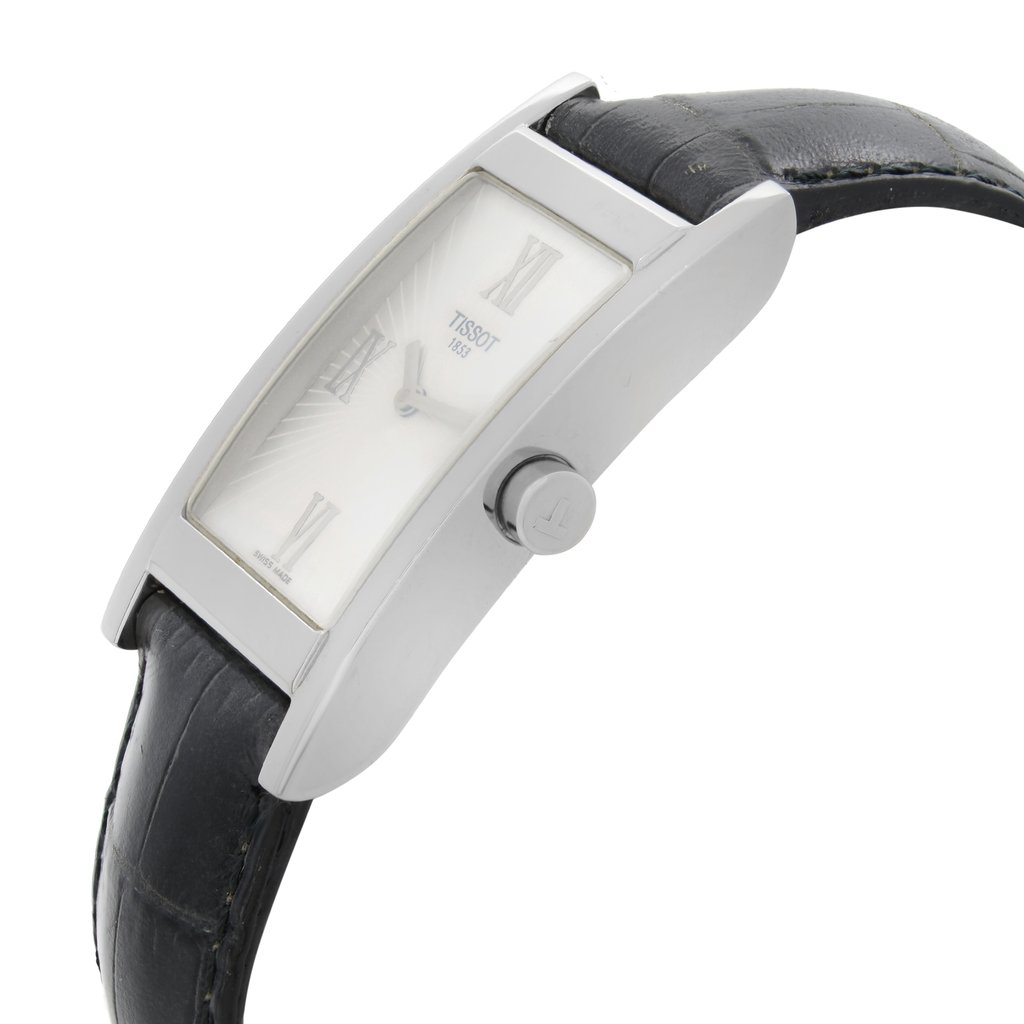 View Of Crown Facing Side Of Tissot T016.309.16.033.00  Stainless Steel Watch Pre Owned Condition