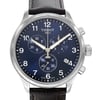 Up Close Front Facing Picture Of Tissot T111.417.37.441.03 Stainless Steel Watch Pre Owned Condition