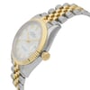 View Of Crown Facing Side Of Rolex 126233 Stainless Steel Watch Display Model Condition