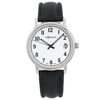 Front Full View Of M-Watch WBB.45210.LB Stainless Steel Watch Unworn Condition Excellent
