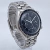 View Of Opposite Crown Facing Side Of OMEGA 3510.50.00 Stainless Steel Watch Pre Owned Condition