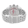 Back View Of {Caseback} Back Case And Closed Stainless Steel Band Of Breitling AB011010/BB08-377A Watch Pre Owned Condition
