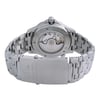 Back View Of Exhibition Back Case And Closed Stainless Steel Band Of OMEGA 2535.80.00 Watch Pre Owned Condition