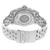 Back View Of {Caseback} Back Case And Closed Stainless Steel Band Of Breitling W7433012-BE08-376A Watch Display Model Condition