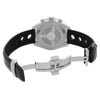 Back View Of Solid Back Case And Open Leather Band Of Tissot T100.417.16.051.00 Watch New With Defects Condition