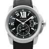 Up Close Front Facing Picture Of Cartier W7100037 Stainless Steel Watch Pre Owned Condition